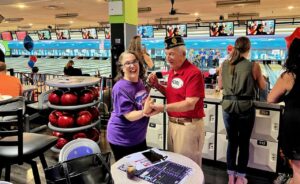 They all had a ball at Rab Wilkinson Foundation’s inaugural ‘Bowling and Live Music Event’ to support local veterans