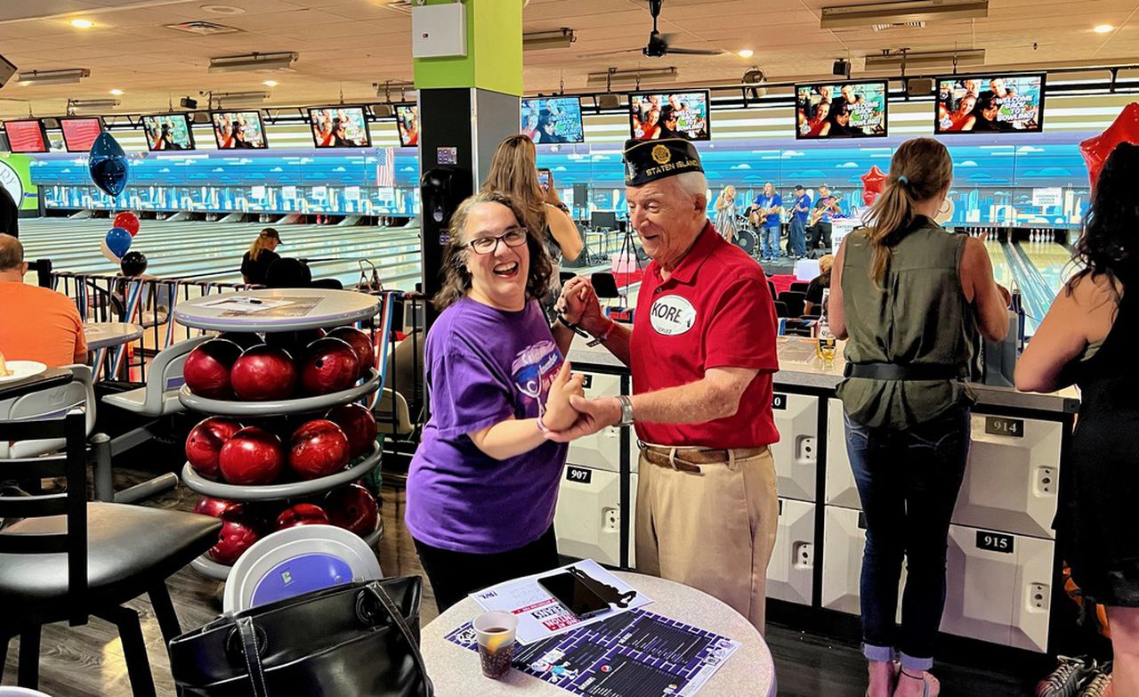 They all had a ball at Rab Wilkinson Foundation’s inaugural ‘Bowling and Live Music Event’ to support local veterans